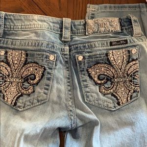 Miss me cropped jeans